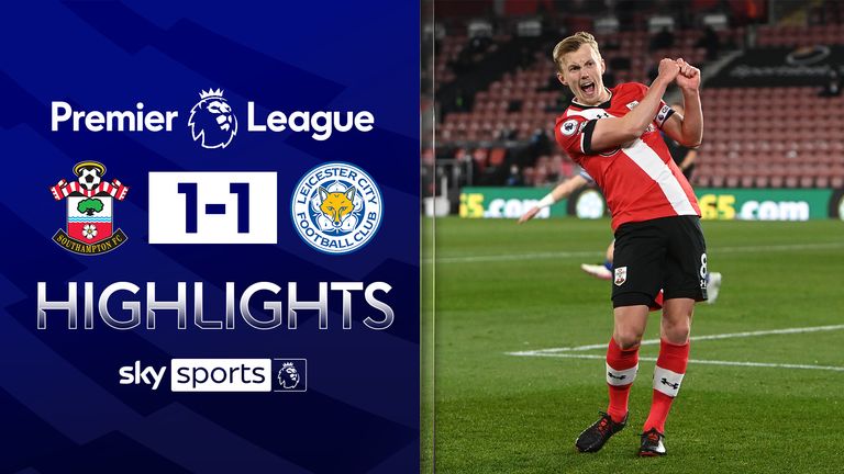 HIghlights from Southampton&#39;s draw with Leicester