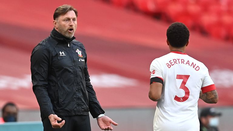 Ralph Hasenhuttl sympathised with his players after falling short