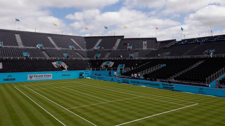 Queens Club is one of four venues where free tickets will be offered to key workers