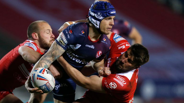 Highlights from the Totally Wicked Stadium where St Helens eased to a 25-0 victory over Hull KR in the Betfred Super League
