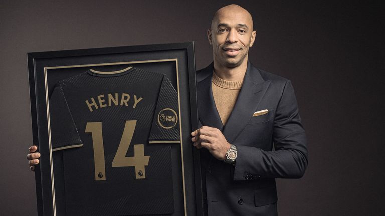 Thierry Henry (Credit: Premier League/Alex Wallace Photography)