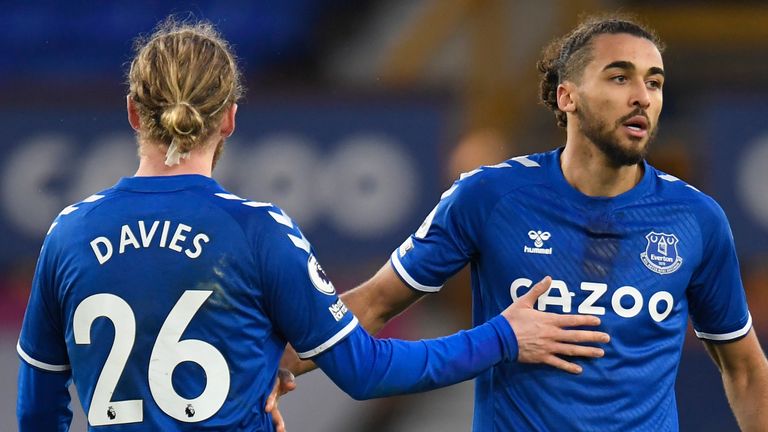 AP - Tom Davies and Dominic Calvert-Lewin