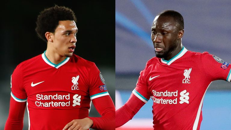 Trent Alexander-Arnold and Naby Keita received online abuse following Liverpool's defeat to Real Madrid