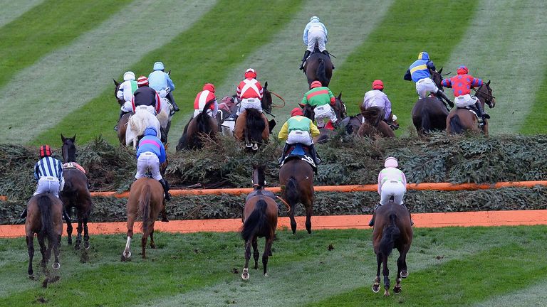 Valentine's is one of the trickiest fences - but there is plenty of room