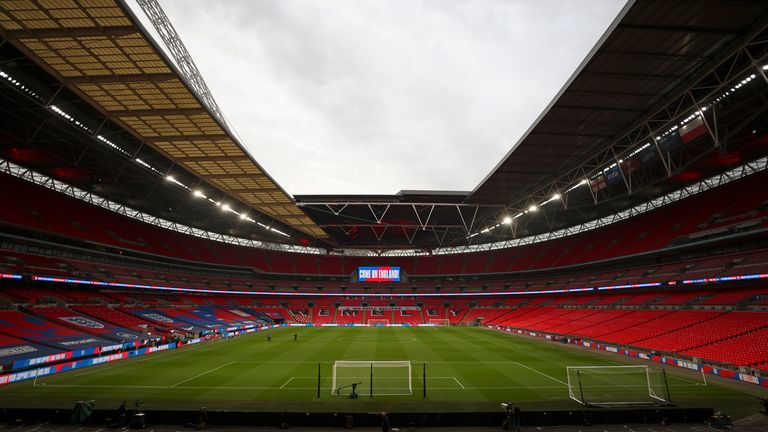 Fans are set to return to Wembley in limited numbers later in April