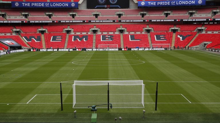 Fans will be returning to Wembley Stadium for the FA Cup semi-final between Southampton and Leicester