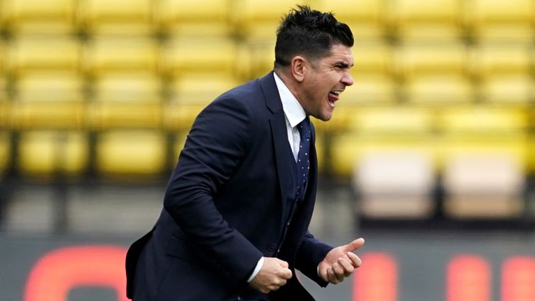 Xisco Munoz has won 15 of his 22 games in charge of Watford so far