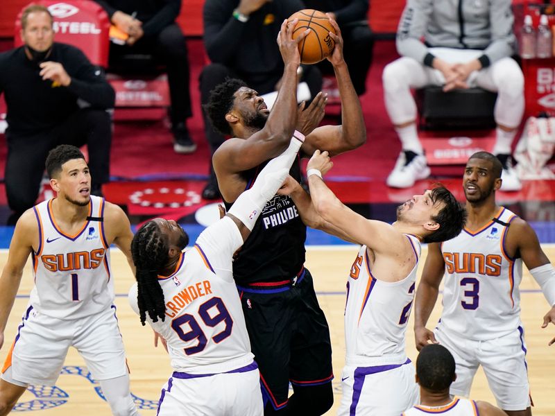Suns' Jae Crowder out vs. 76ers after right ankle sprain
