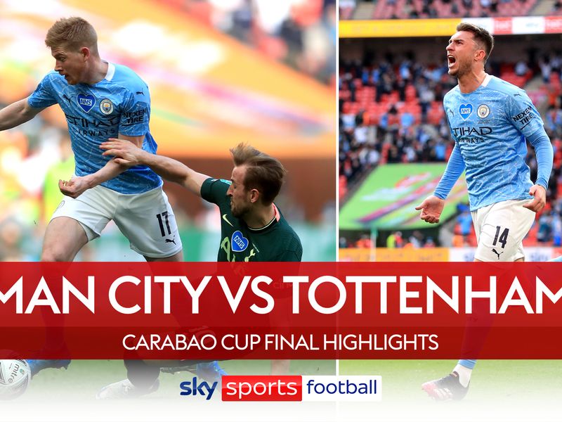 Manchester City win fourth Carabao Cup in a row as Laporte sinks Spurs, Carabao  Cup