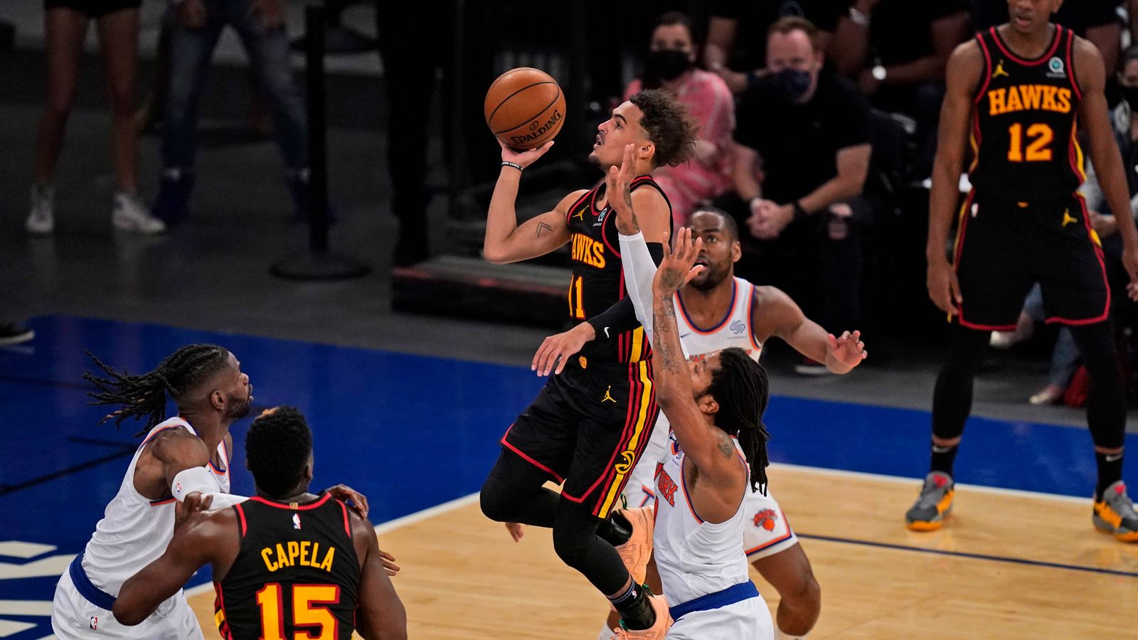 Trae Young Hits Last-second Winner To Silence New York Knicks Crowd As ...