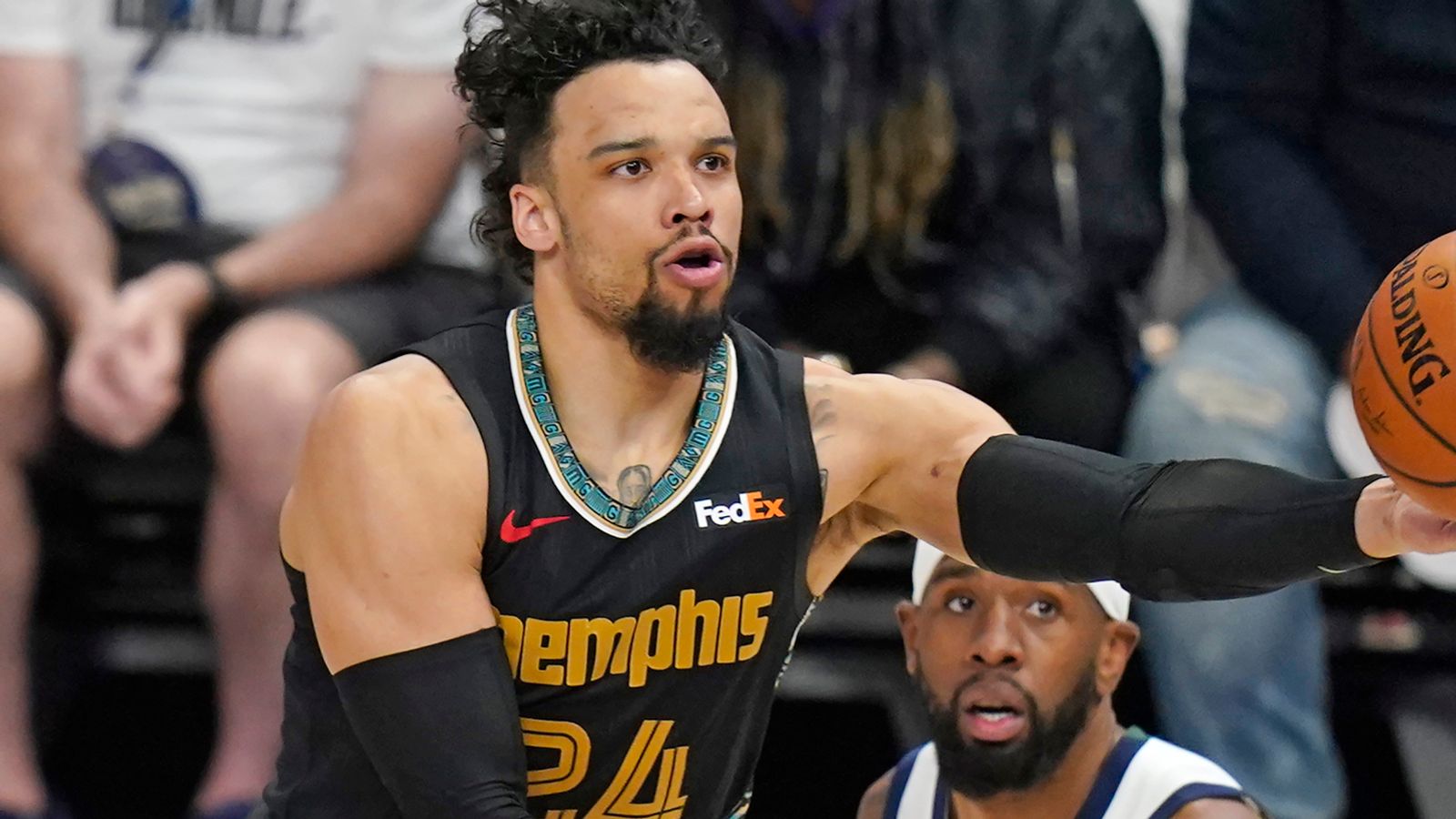 Dillon Brooks and Ja Morant lead Memphis Grizzlies to shock victory over  top-seeded Utah Jazz | NBA News | Sky Sports