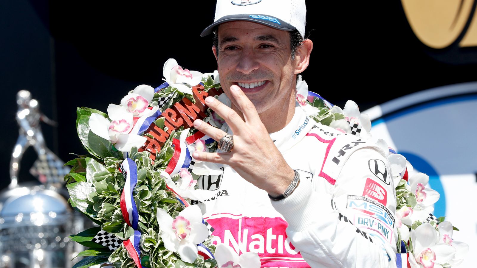 Indianapolis 500: Helio Castroneves holds off Alex Palou for fourth win, Graham Rahal crashes out