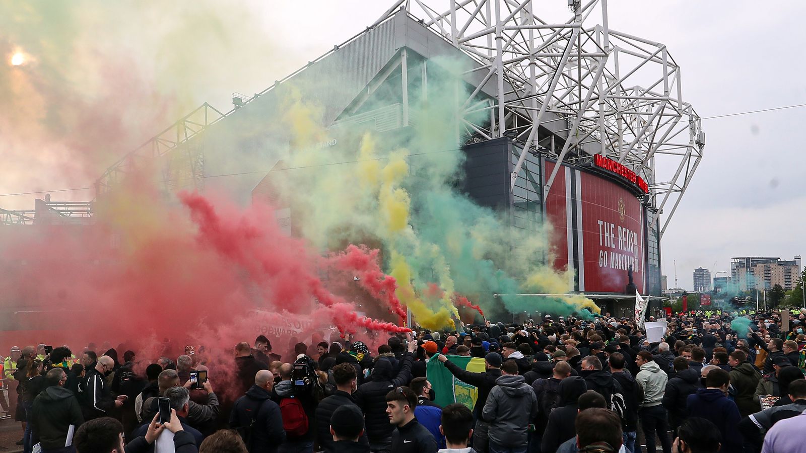 Fans sentenced for violent Old Trafford protest | Police release new video thumbnail