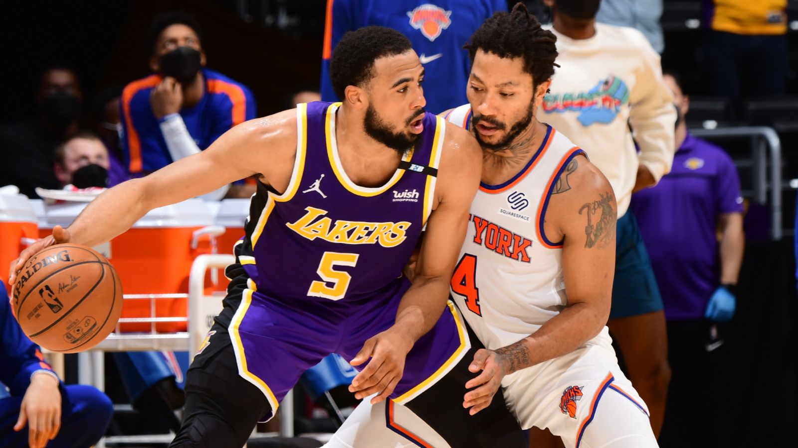 ThássiaemNY: NBA Knicks x Lakers