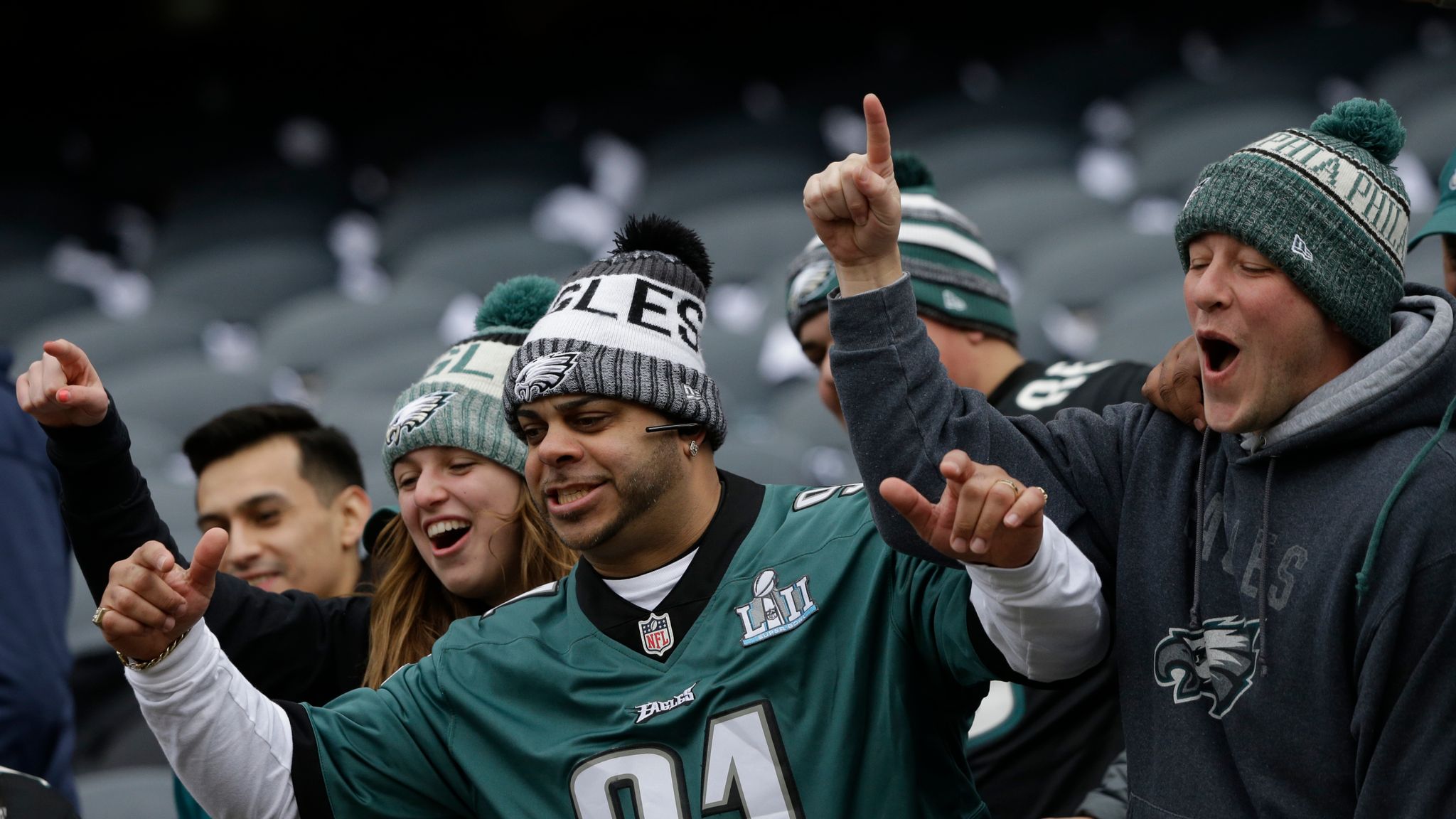 PHILADELPHIA EAGLES FANS will be allowed to return to Lincoln