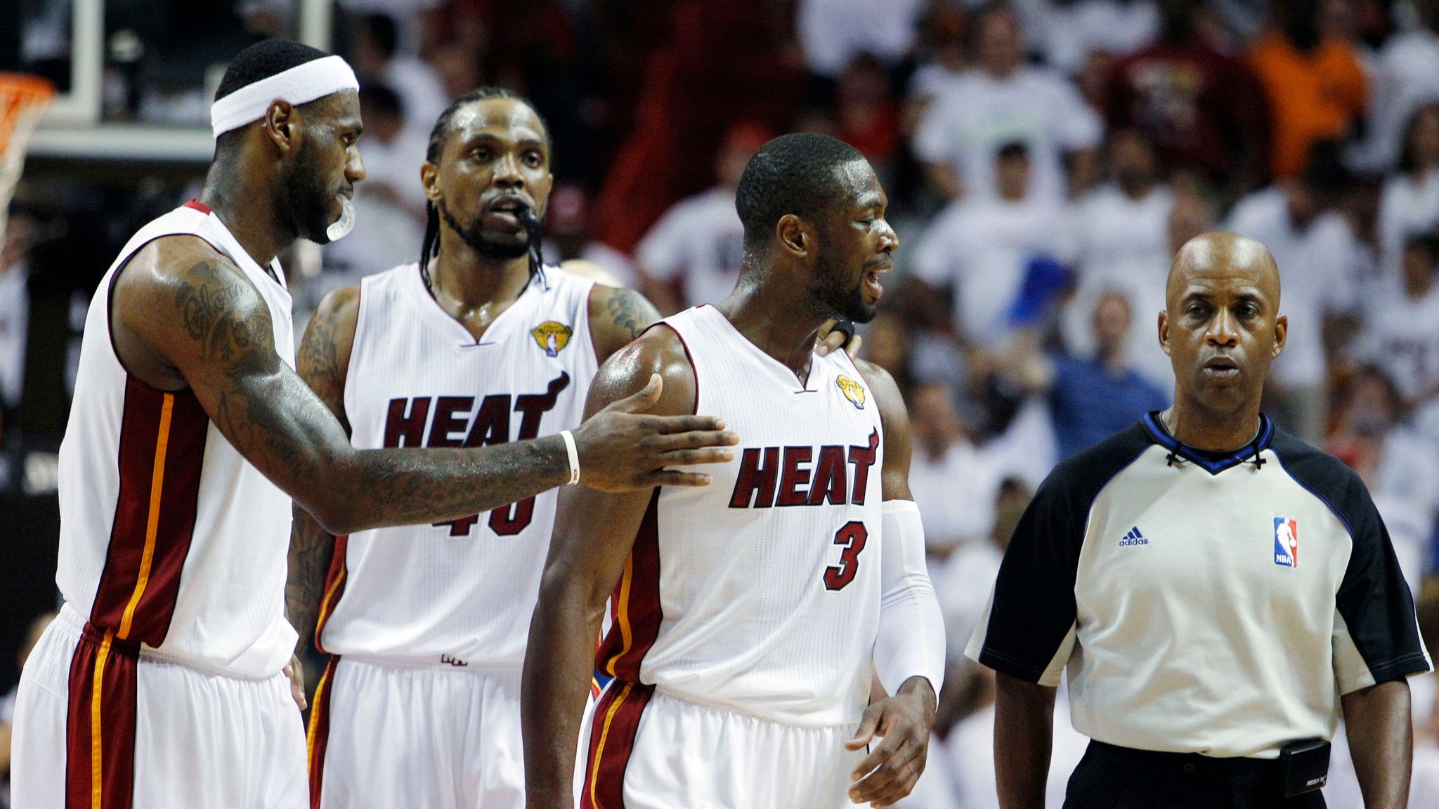 Miami Heat's Udonis Haslem Ejected Three Minutes Into Season Debut 