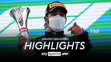 Spanish GP: Race highlights