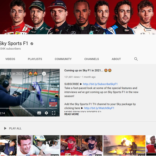Subscribe to Sky F1's YouTube channel!