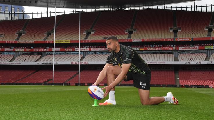 Jamaica international Omari Caro at the Emirates Stadium