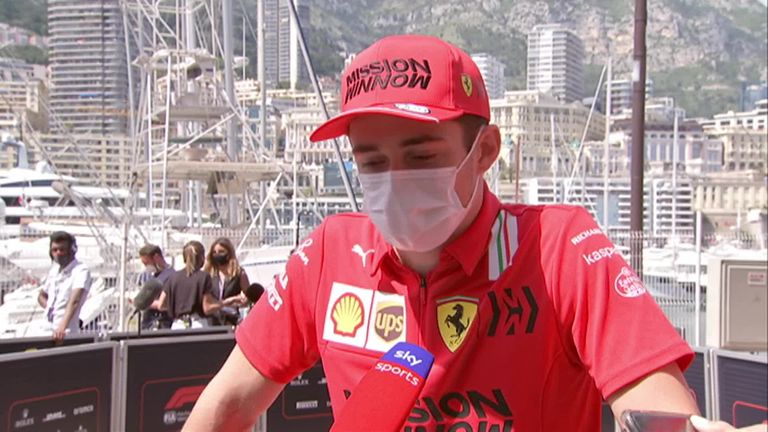 Leclerc was devastated after gearbox issues prevented him from starting his home Grand Prix having secured pole position in Monaco