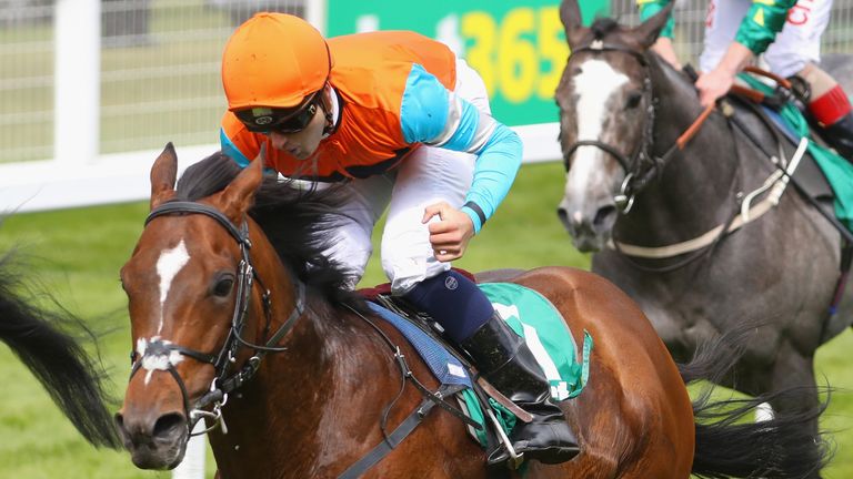 Robert Tart - winning return to saddle