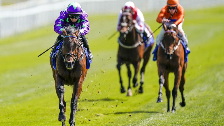 Navello is away and clear at Chester