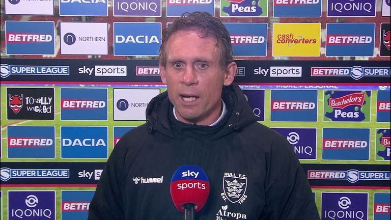 Hull FC boss Brett Hodgson says his side didn't muscle up against St Helens after they lost 34-16 at the Totally Wicked Stadium.