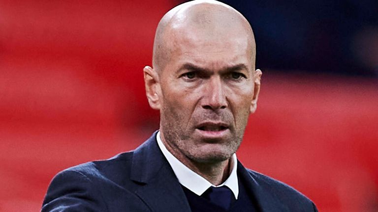 Zinedine Zidane Real Madrid Boss Dismisses Exit Reports After Win At Athletic Bilbao Football News Sky Sports