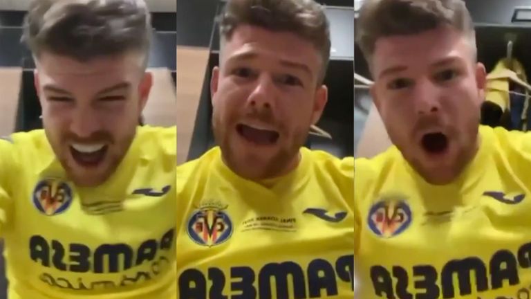 Villarreal defender Alberto Moreno mocked Manchester United as he sent a message to Liverpool fans after the Europa League final