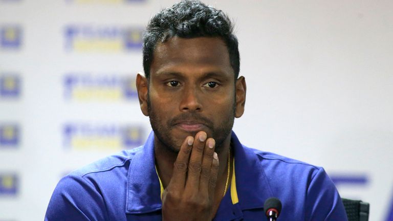 Angelo Mathews (Associated Press)