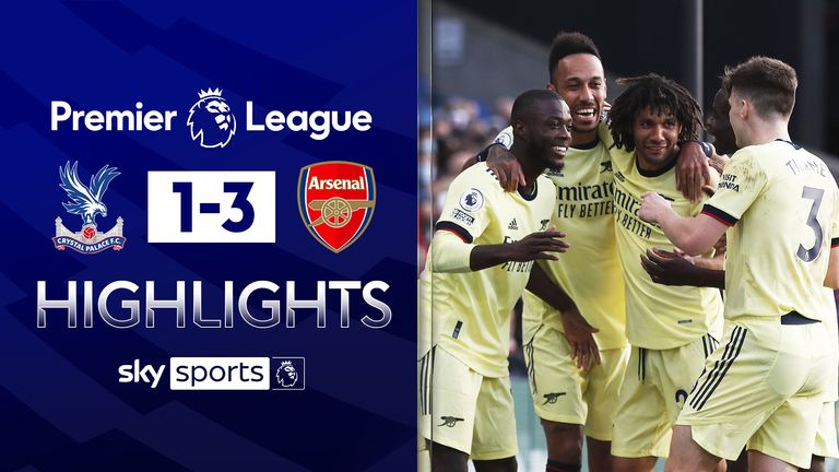 Palace v Arsenal highlights
