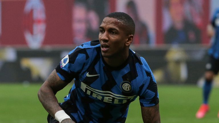Ashley Young's contract at Inter Milan expires at the end of the season