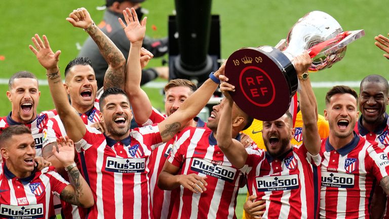 Atletico Madrid won their first La Liga title in seven years at the weekend