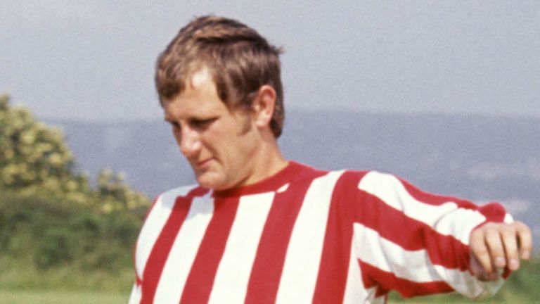 File photo dated 01-07-1969 of Len Badger, Sheffield United Issue date: Friday May 21, 2021.
