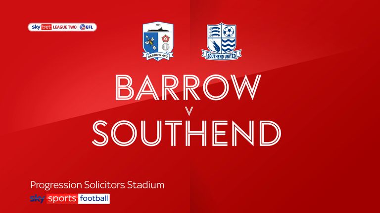 Barrow v Southend