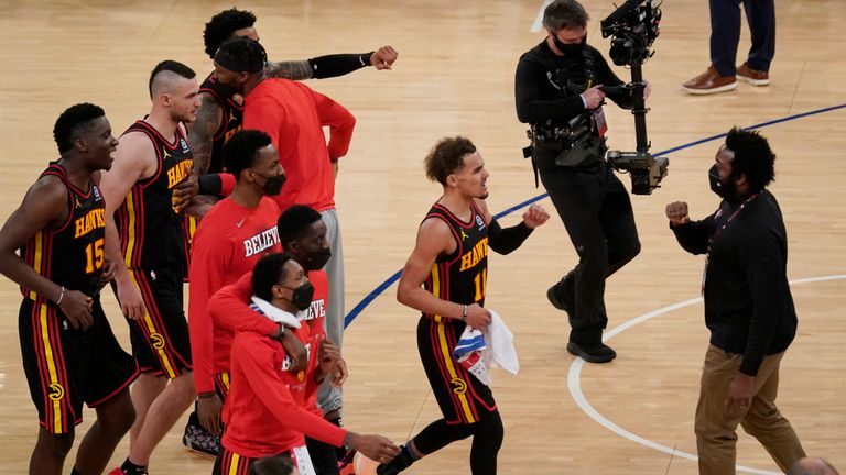 The HeatCheck team discuss whether Trae Young will inspire Atlanta to beat New York in their first round series.