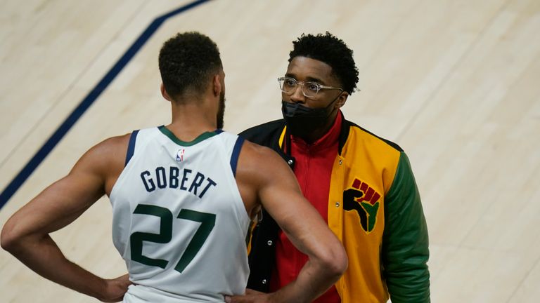 Rudy Gobert criticised the officiating after Utah fell to a surprise opening home defeat at the hands of Memphis.