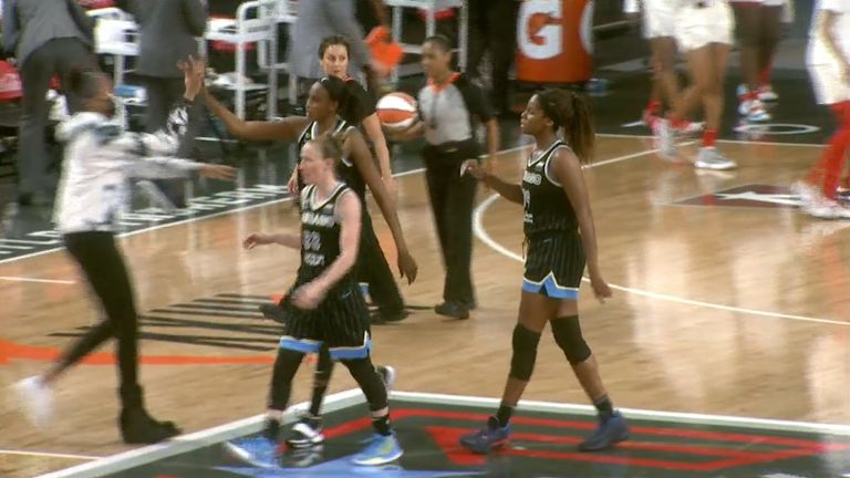 Highlights of the WNBA regular season game between the Chicago Sky and the Atlanta Dream.