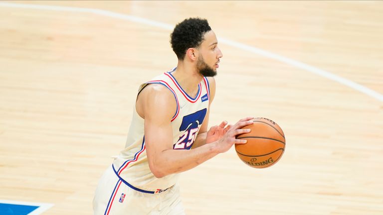 Ben Simmons of the Philadelphia 76ers