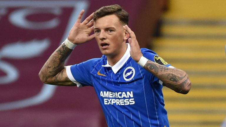 Brighton's Ben White will be in England's provisional squad for Euro 2020