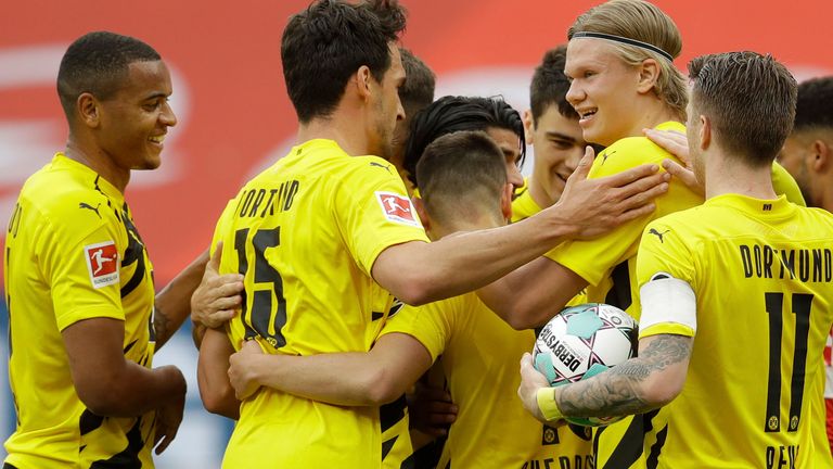 Borussia Dortmund have secured Champions League football for next season