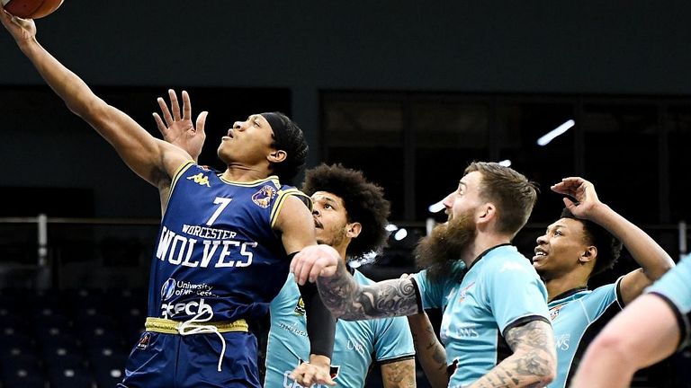 Anderson had been a standout performer for the Wolves. Image: BBL
