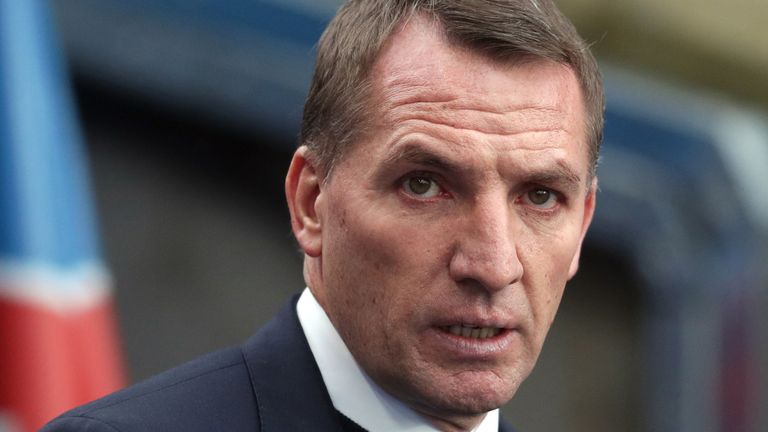 Leicester manager Brendan Rodgers 