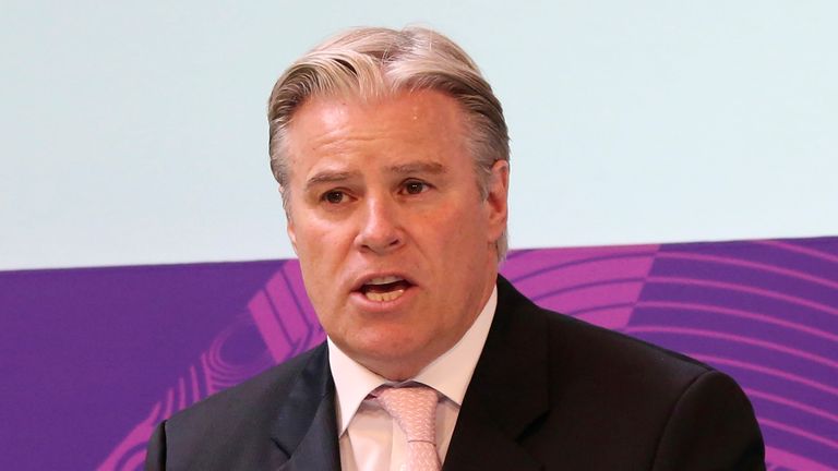 NFL Head of Europe & UK Brett Gosper (AP Photo/Koji Sasahara)