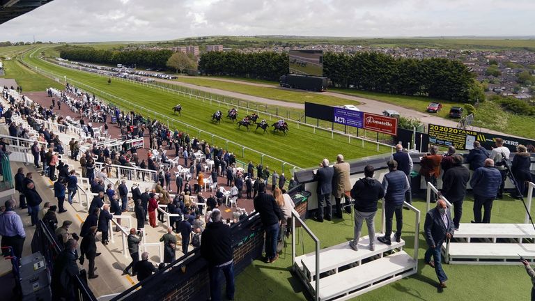 Brighton racecourse general view