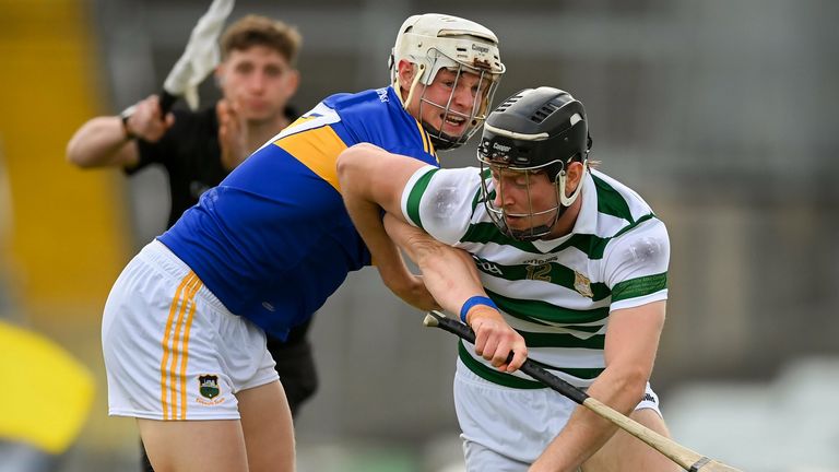 O'Mara in action against Conor Boylan of Limerick on Saturday
