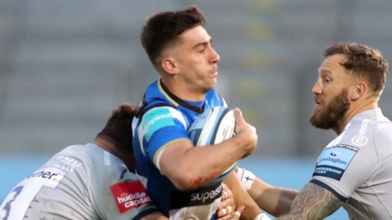 Cameron Redpath was injured playing for Bath against Sale at the weekend