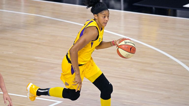 Candace Parker has swapped Los Angeles for Chicago during the off-season and her debut is one of a host of live games from the WNBA on Sky Sports this season