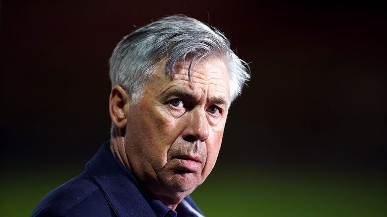 File photo dated 23-09-2020 of Carlo Ancelotti.