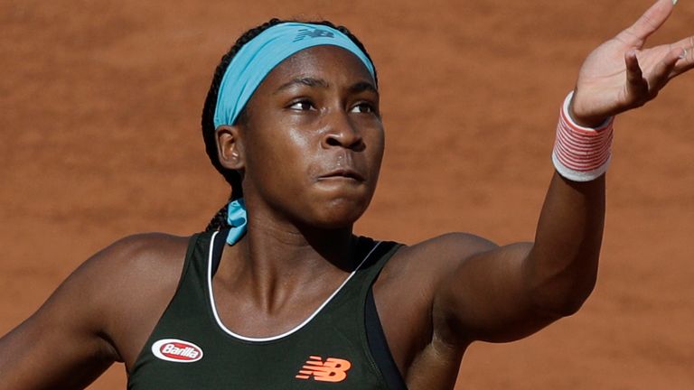 Gauff's victory in Parma means she will be seeded at the French Open. (AP Photo/Gregorio Borgia)